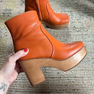 Charlotte Stone Paz Boots, color Clay